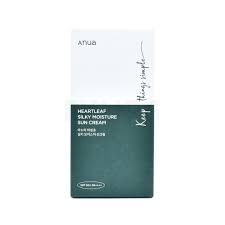 Anua Heartleaf Silky Moisture Sun Cream