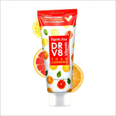 Farmstay Dr. V8 Vitamin Foam Cleansing