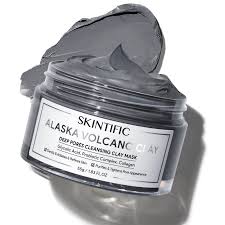 SKINTIFIC Alaska Volcano Clay Deep Pores Cleansing Clay Mask