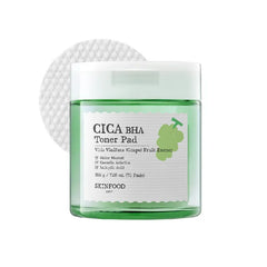 Skinfood Shine Muscat Cica BHA Toner Pad