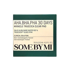 Some By Mi AHA BHA PHA 30 Days Miracle Truecica Clear Pad