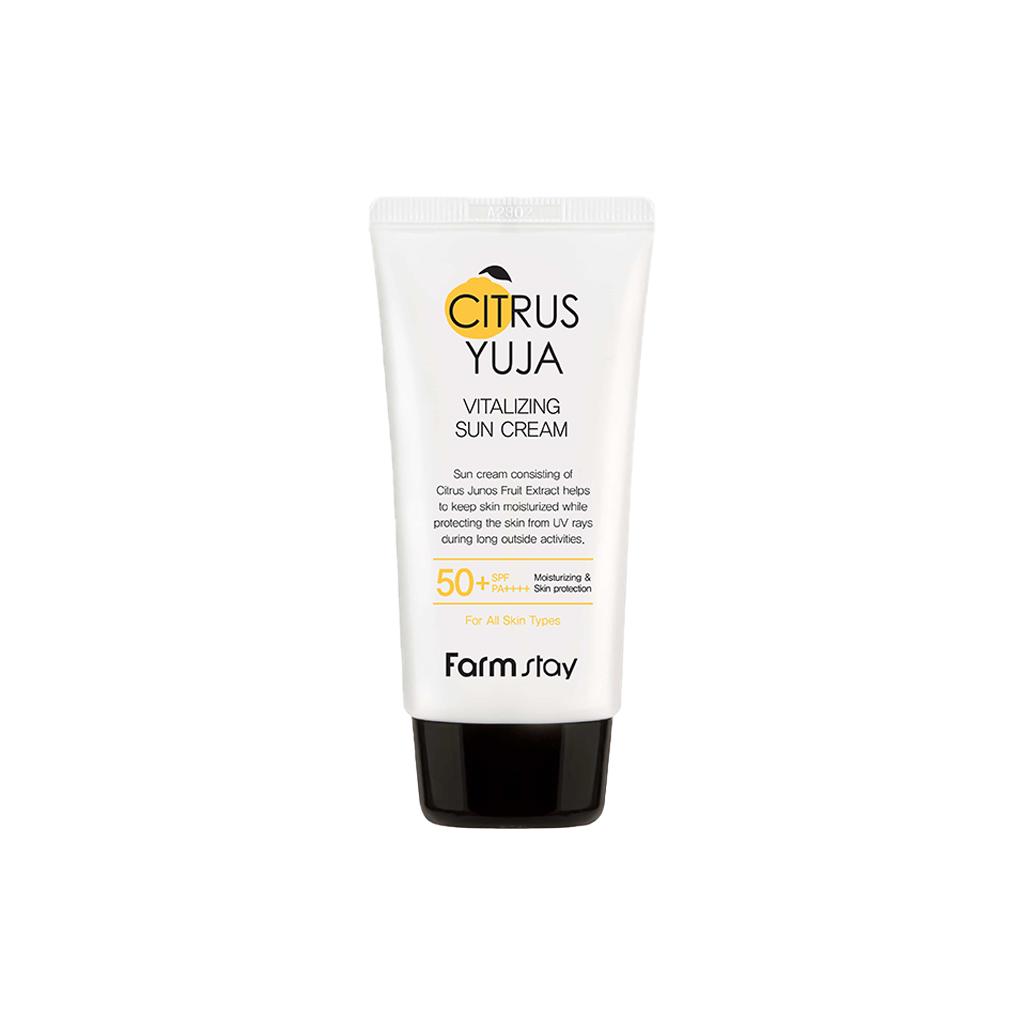 Farmstay Citrus Yuja Vitalizing Sun Cream