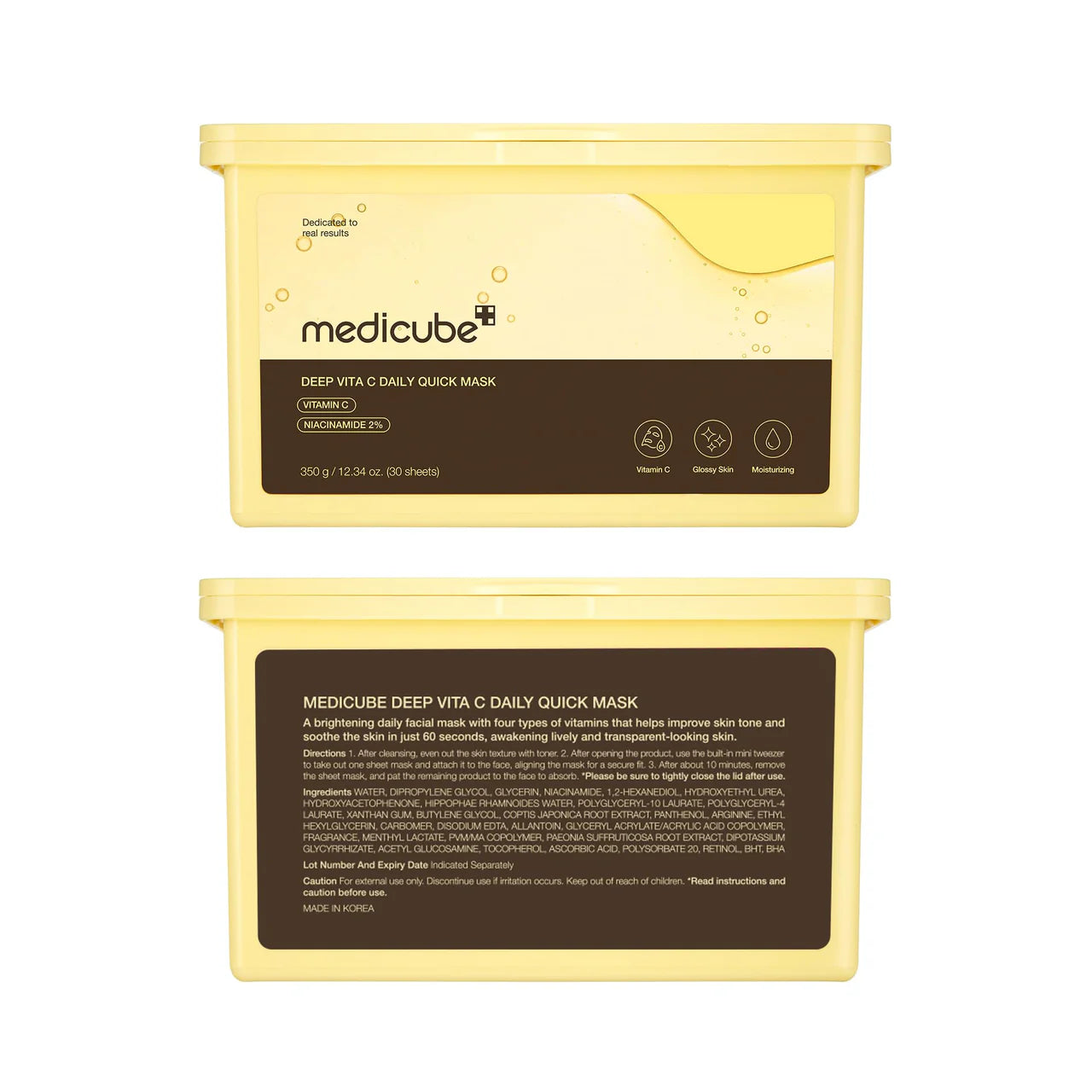 Medicube Deep Vita C Daily Quick Mask