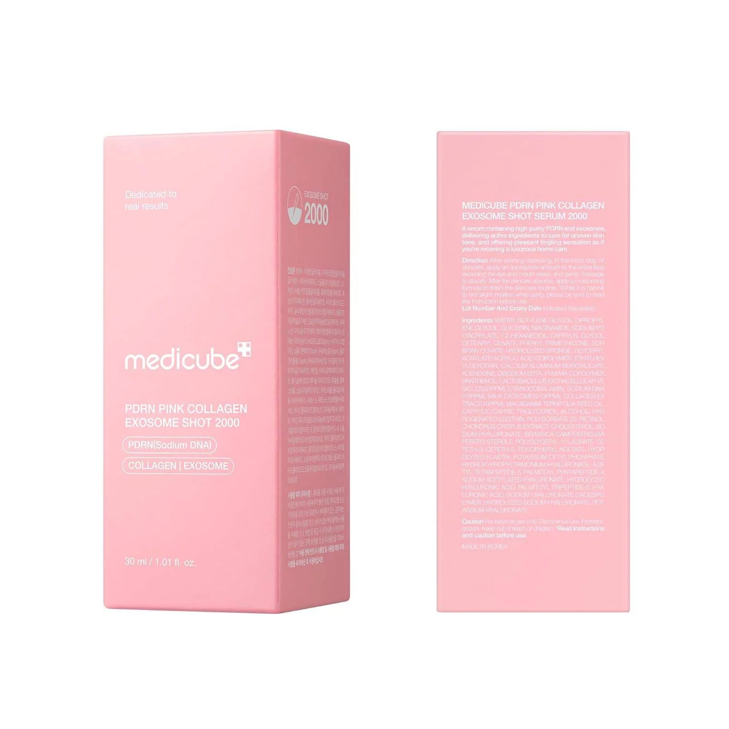 Medicube PDRN Pink Collagen Exosome Shot Serum 2000