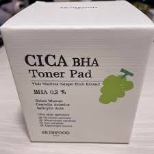 Skinfood Shine Muscat Cica BHA Toner Pad